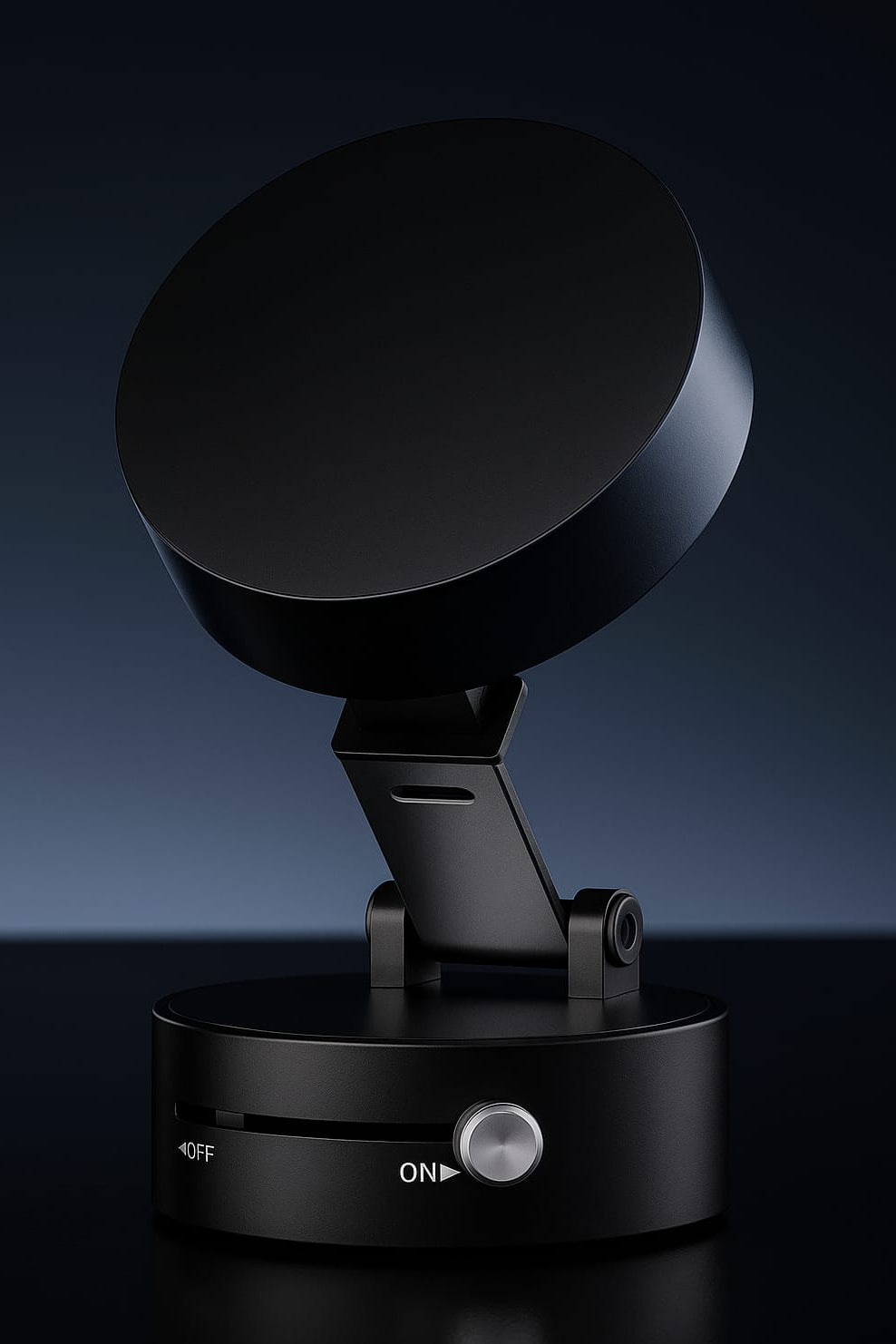 MAGNETIC Premium Adjustable Mobile Holder – Sleek Black Design